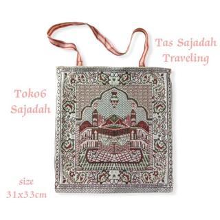 TERBARU [COD] Sajadah Turki Sajadah Inclued Tas Sajadah Travel Fashion Muslim Import Ukuran 70x110cm