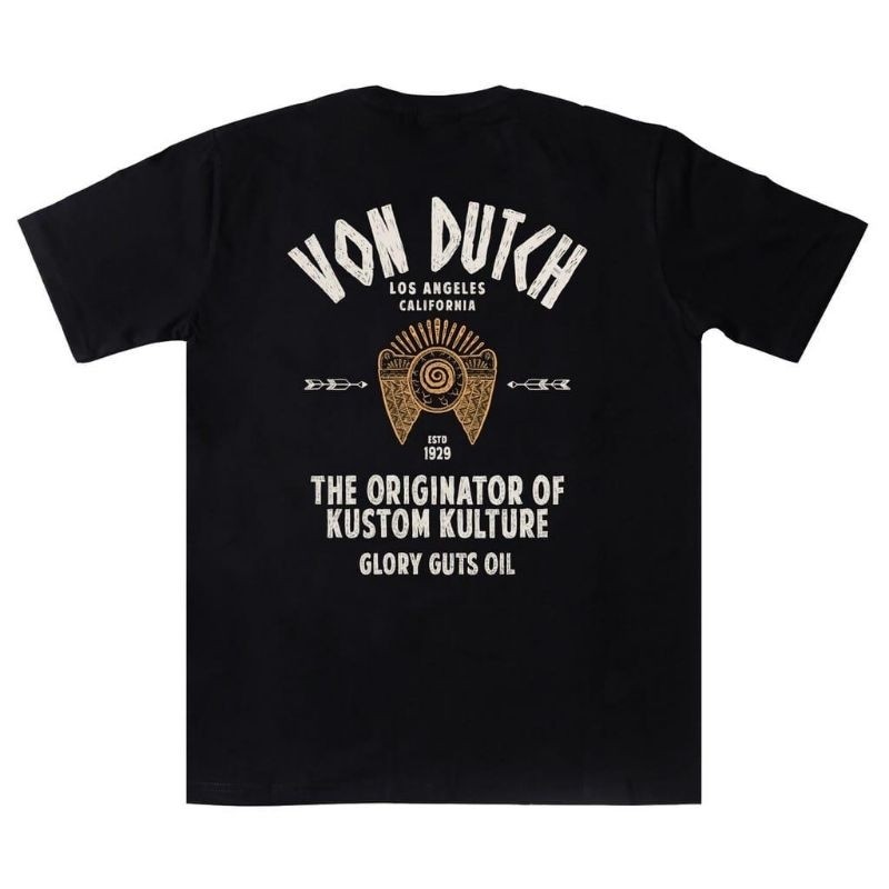 kaos Von Dutch Black