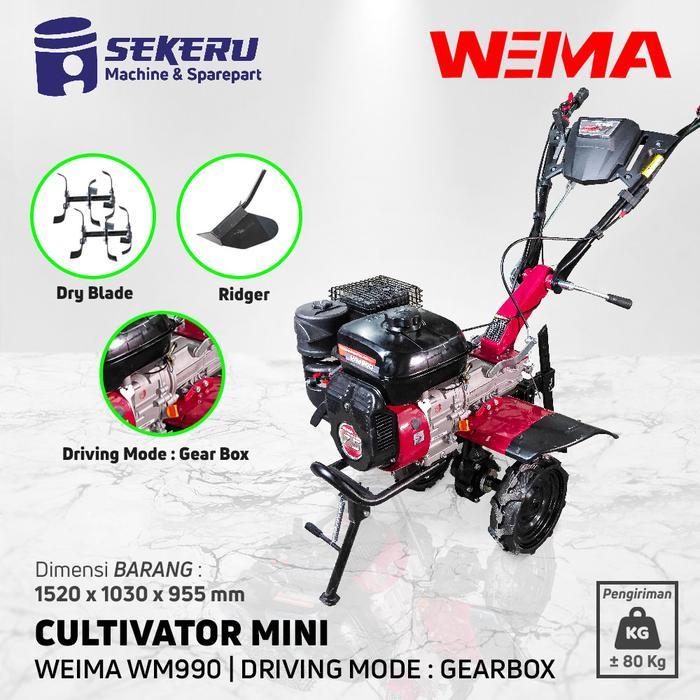 CULTIVATOR MINI TILLER TRAKTOR WEIMA WM990 DRIVING GEAR BOX PROMO TERMURAH