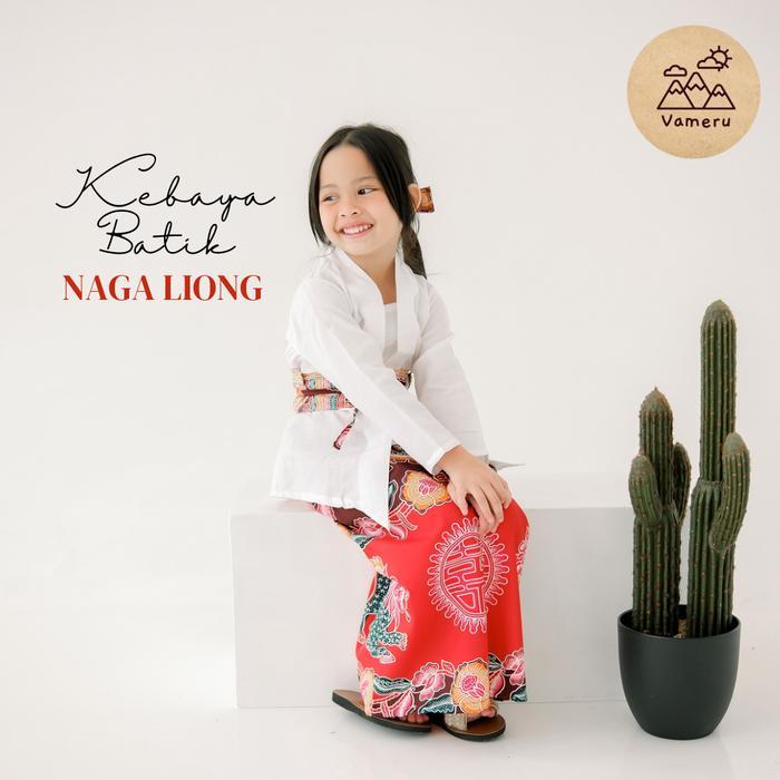 (SIAP KIRIM) KEBAYA ANAK BATIK NAGA LIONG