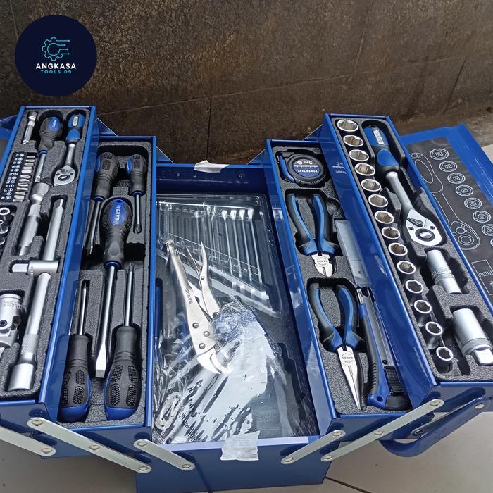 Tool Box Kit Set 91 Pcs SANDS / Tool Kit Set Otomotif 91 Pcs