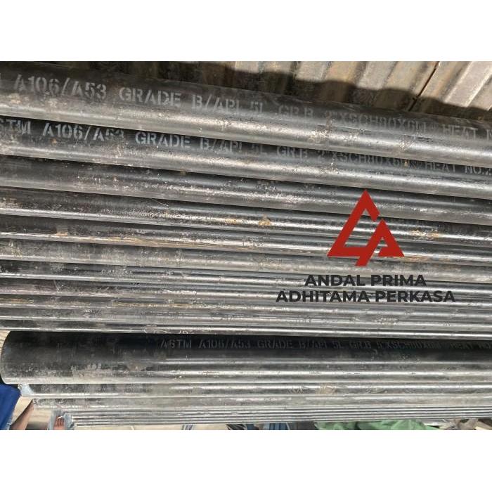 Sale Pipa Besi Sch 40 Seamless - Pipa Hitam - Andal Prima Id