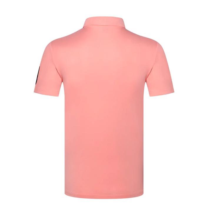 Polo Shirt Baju Pria Golf Polyester Classic Fj Cuff Logo Ttl-003 Terbaru