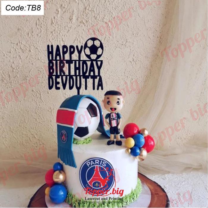 Caketopper Akrilik Murah - Topper Custom - Topper Akrilik - Topper Akrilik HITAM