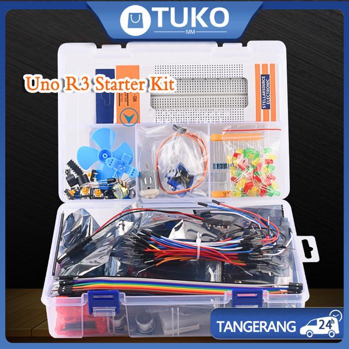 Kit Arduino Uno R3 Starter Kit Arduino Uno Paket Lengkap Pemula