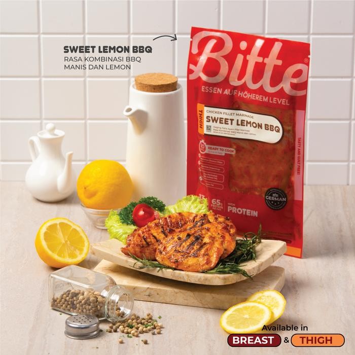 

Mamiseler45 - 3 Pack Chicken Fillet Marinade 120G - Bitte Food, Ayam Filet Healthy, Ready To Cook,