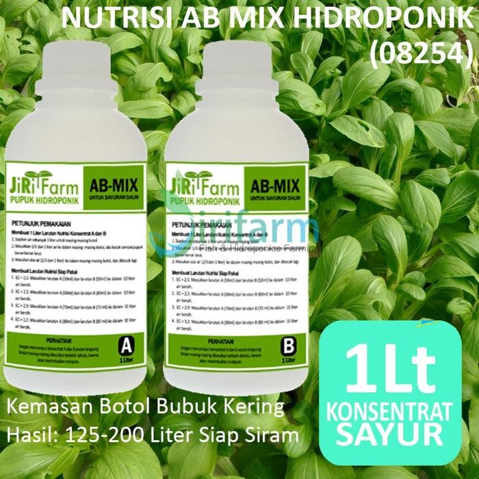 

Promo Ab Mix 1L Konsentrat (Botol) Pupuk/Nutrisi Hidroponik Sayuran Daun Tanaman Tanah Diskon