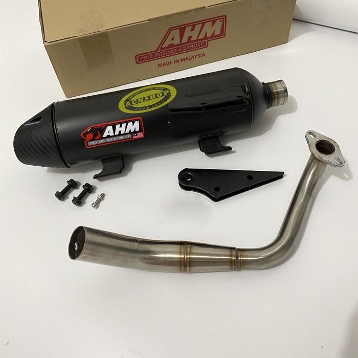 Knalpot Ahm Original (Model Tsukigi) - Vario 125 / Vario 150 / Beat Fi