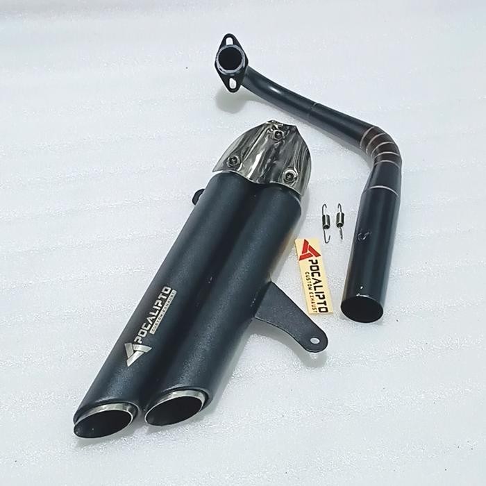 Knalpot Xmax 250 Custom Dobel Silencer