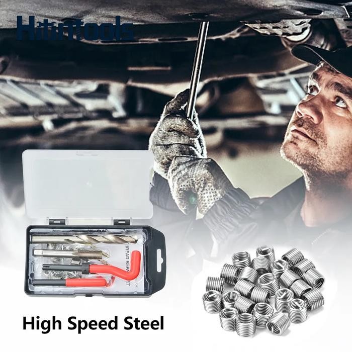 RECOIL SET M4X0.7 ALAT REPARASI DRAT BAUT SLEK DOLL.COCOK UNTUK BAUT KUNCI 7. RECOIL M4 X 0.7 SET