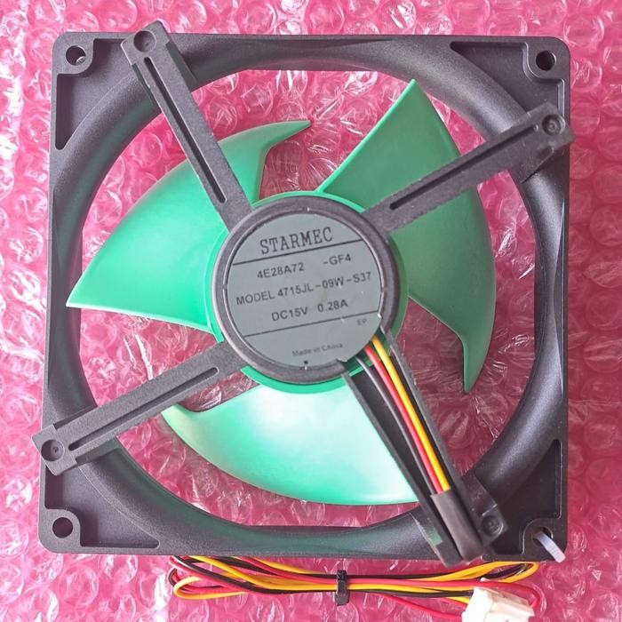 Kipas Kulkas Dc15V Merk Sharp Ori 12X12