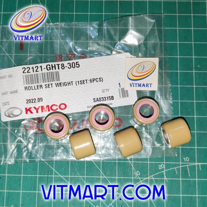 Pilihan- Roller Ori Kymco Easy & Free Ex Mx Ecx 100Cc 22121-Ght8-305/602 7.5Gr
