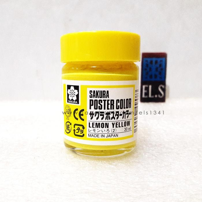 

Pilihan- Sakura Poster Color 30 Ml Lemon Yellow (Cat Poster)
