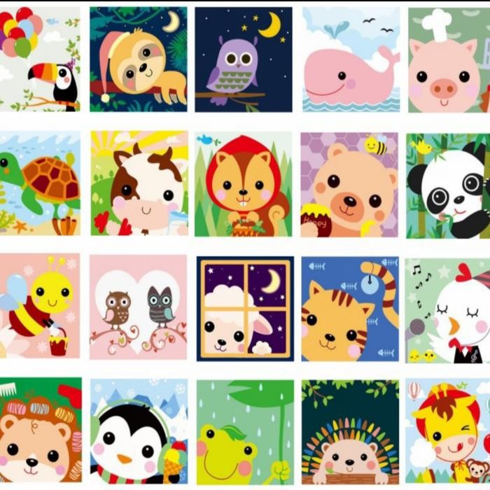 

Pilihan- Children Canvas Painting, Canvas Painting With Number