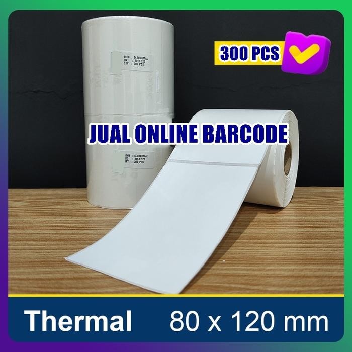 

Pilihan- Label Barcode Direct Thermal 80X120 80 X 120 Core 1" Isi 500 / 300 Pcs