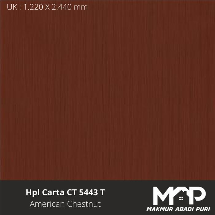 Hpl Carta CT 5443 T ( American Chestnut )