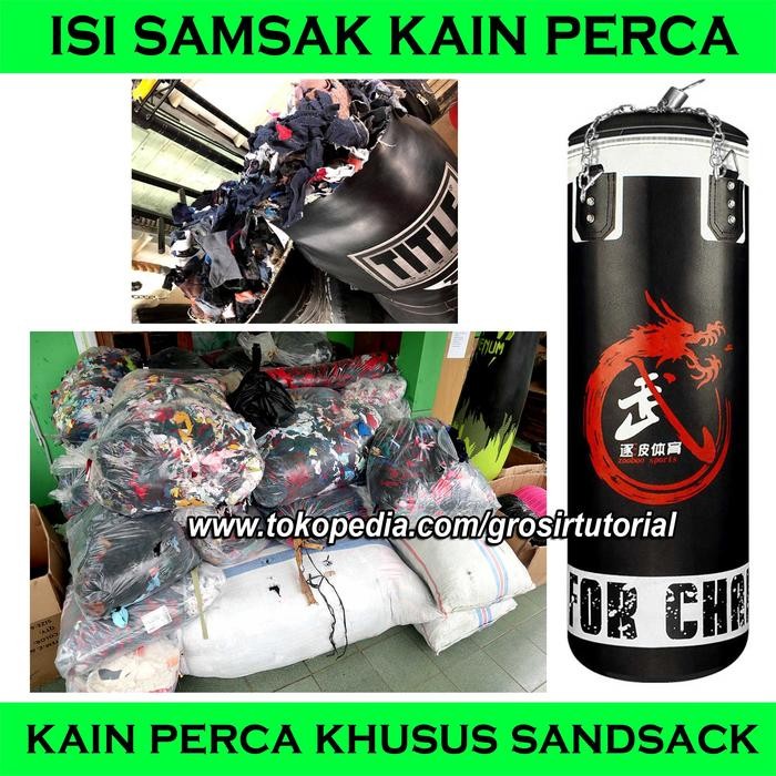 Pilihan- Kain Perca Isi Samsak, Isi Samsak Kain Perca Majun, Majun, Isi Samsak