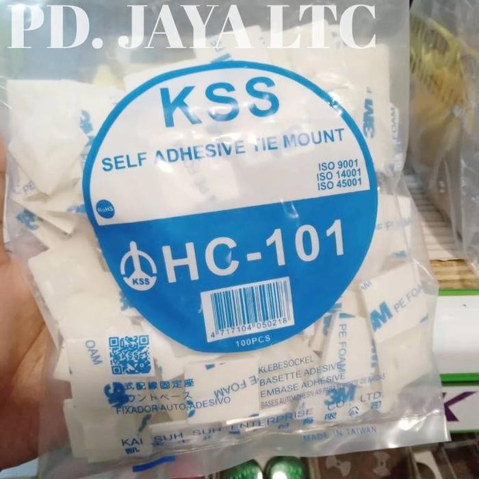 

Kss Hc-101 Self Adhesive Tie Mount / Tie Mount Hc101