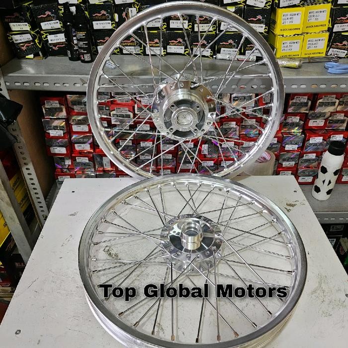 Velg Supra125 Double Disc Blade New Sepasang Merek Rossi Accessories Ban Motorcycle