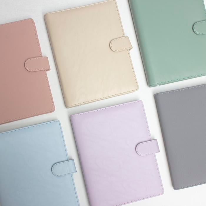 

Work Leather Binder Bundle Set Paper Stationery