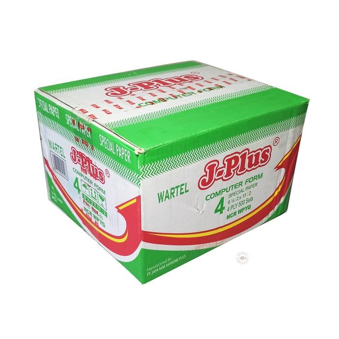 

Continous Form 91/2 x 11/2 4Ply/2 ( K4 Wartel Jplus )/Kertas Komputer