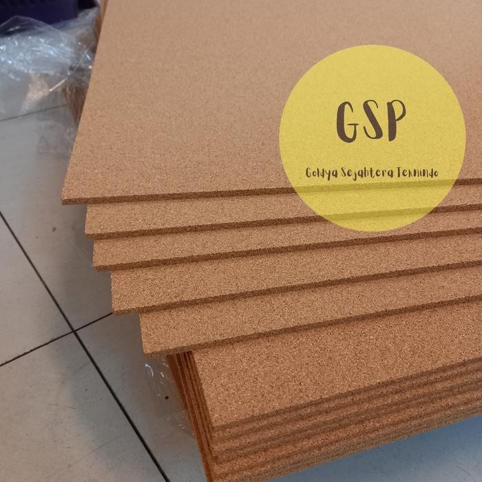 

Gabus Patah 5mm - Cork Sheet 60 cm x 90cm