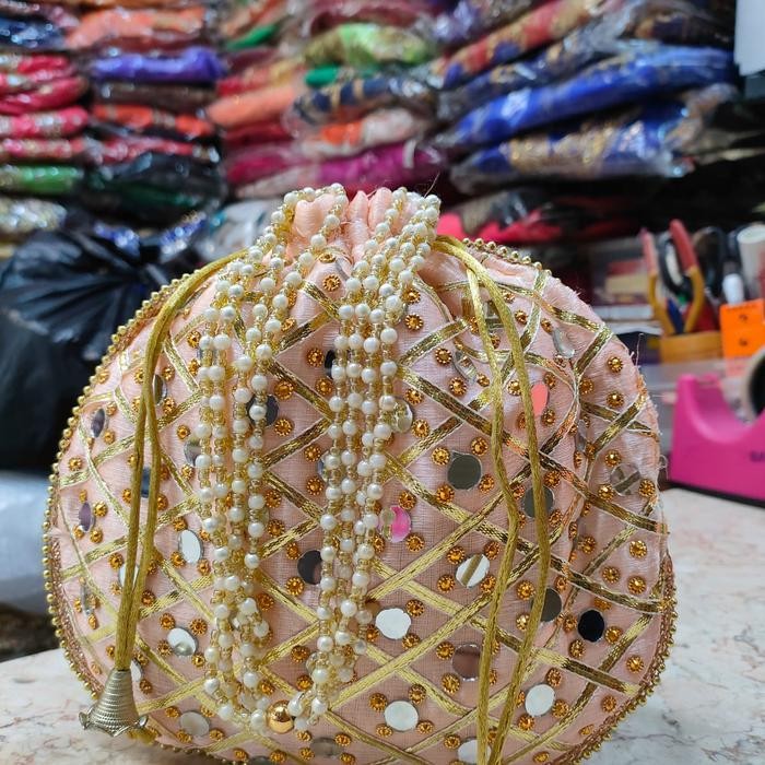 Stok Baru Tas India / Tas Handphone India / Tas Mutiara Import India