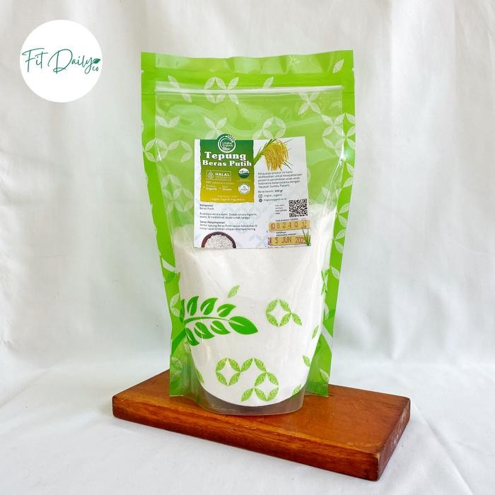 

Pilihan- Lingkar Organik Tepung Beras Putih Organik 500 Gr Mpasi