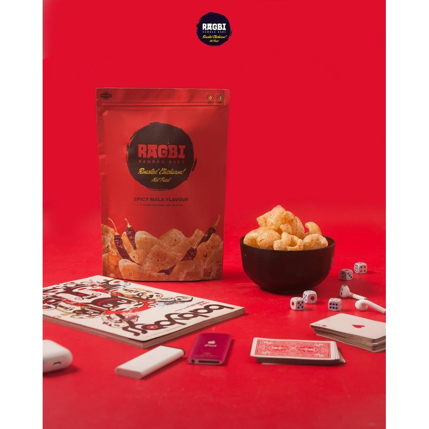 

Pilihan- Ragbi Spicy Mala / Rambak Babi Roasted/ Kerupuk Babi Panggang