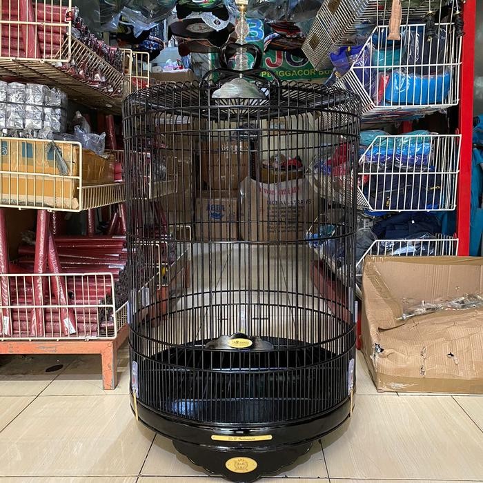 SANGKAR KANDANG MURAI BNR BLACK NEW REBORN BAMBU NO 1 DAN 2