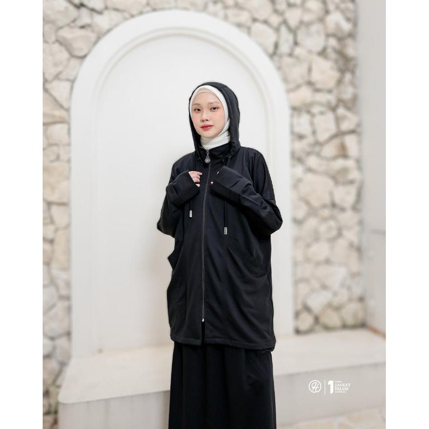 ORIGINAL JAKET Wanita Kekinian - Hijacket EZZENZA - Jaket Wanita Dewasa Hijacket hijabers Jaket