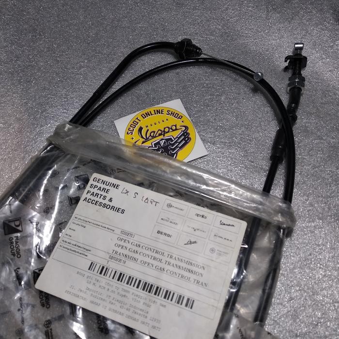KABEL GAS OPEN GAS CONTROL VESPA MATIC LX/S IGET TERLARIS