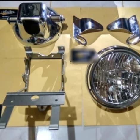 LAMPU BULAT REFLEKTOR LAMPU BULAT SET NINJA SS ORIGINAL