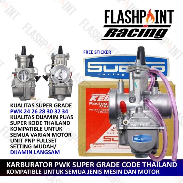 KARBURATOR PWK 24 26 28 30 32 34 SKEP KARBU OEM SUDCO CPO KEIHIN RAVEN ORIGINAL QUALITY