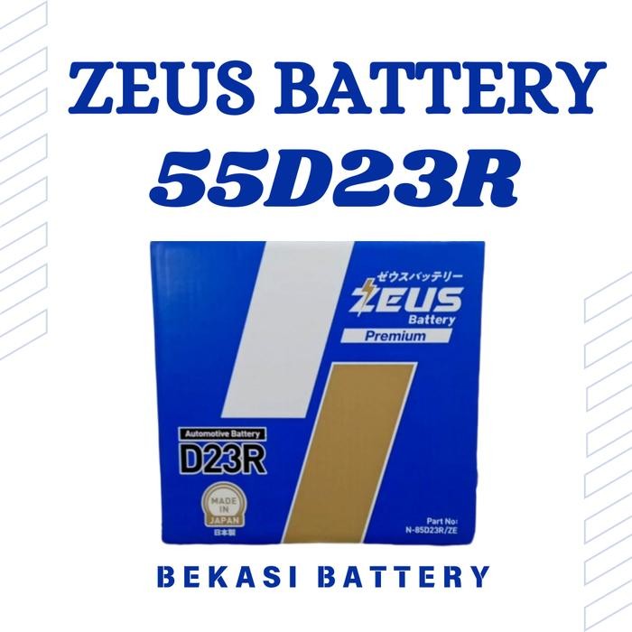 Aki Mobil Zeus Premium Japan aki kering 55D23R