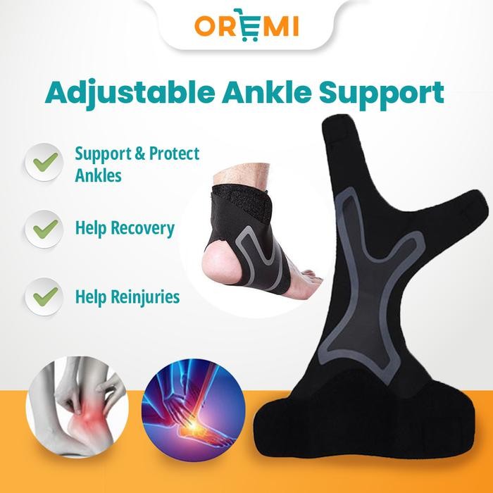 Pilihan- Adjustable Ankle Support - Ankle Brace - Dekker Pelindung Tumit Kaki
