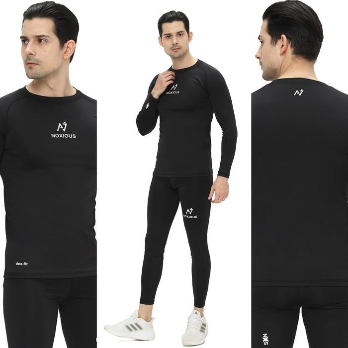 Pilihan- Noxious Setelan Baselayer Original Pria