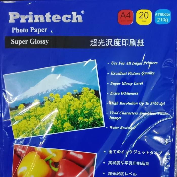 

Photo paper printech 210gr