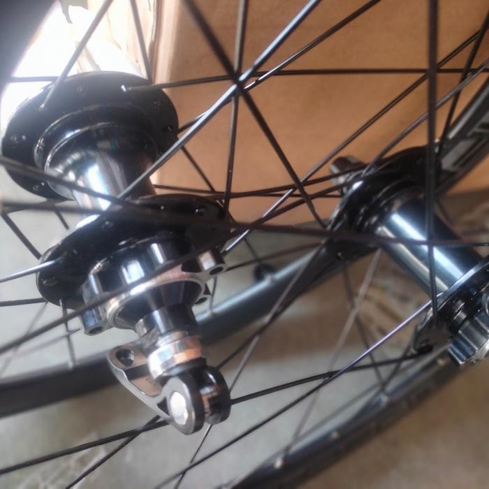 Murah Wheelset Decaf 20 451 (20 Plus) Vbrake Terlariss 