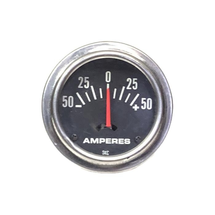 AMPERMETER AMPERE METER 50 AMPERE PENGUKUR TEGANGAN ARUS AKI MOBIL UNIVERSAL