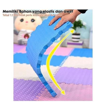 Pilihan- 120*120CmMatras Puzzle Pe Karpet Puzzle Anak Playmate Bayi Puzzle Lantai Matras Lantai
