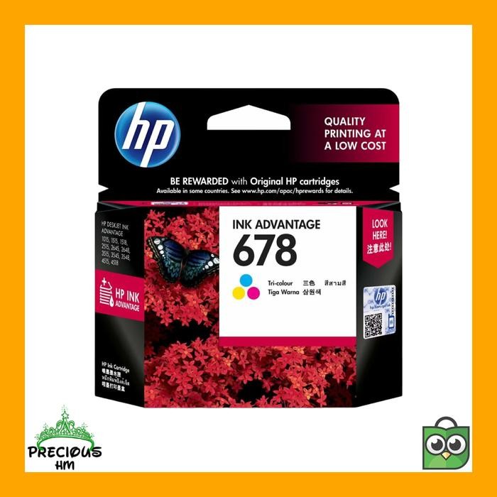 Pilihan- Tinta Hp 678 Color Original Printer 1015 1515 2545 4645
