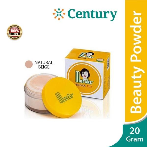 Pilihan- Marcks` Bedak Beauty Powder Natural Beige 20G / Bedak Tabur