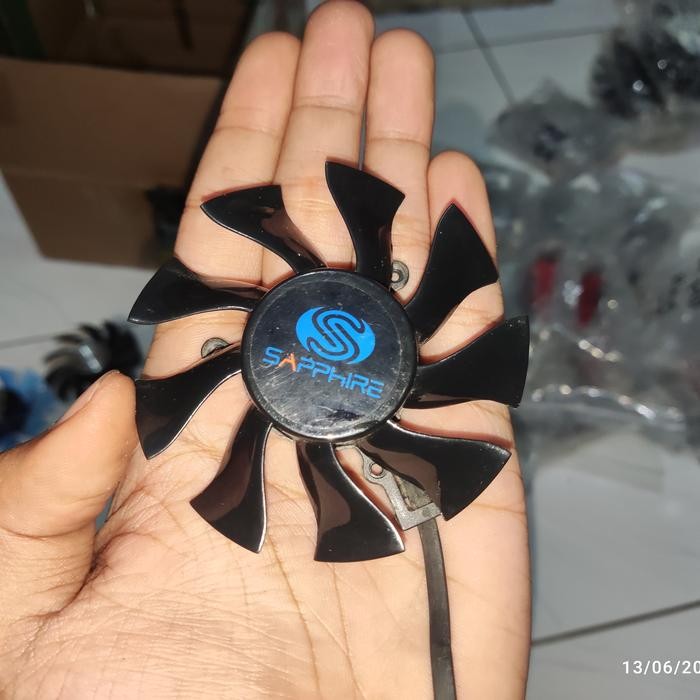 Fan Kipas Sapphire Hd 6850 4860 5850 4890 75Mm 4Pin 2Nd