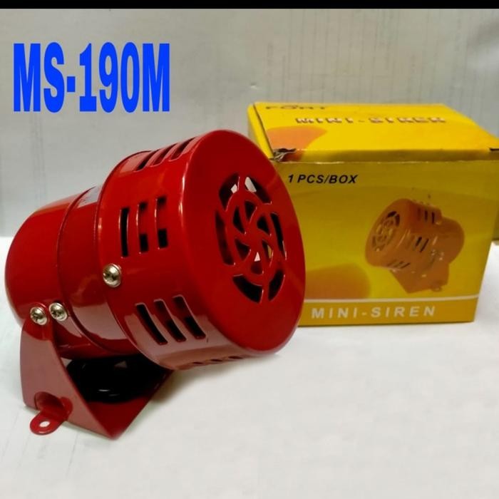 Ready mini sirine motor sirine MS-190 M 3" Fort