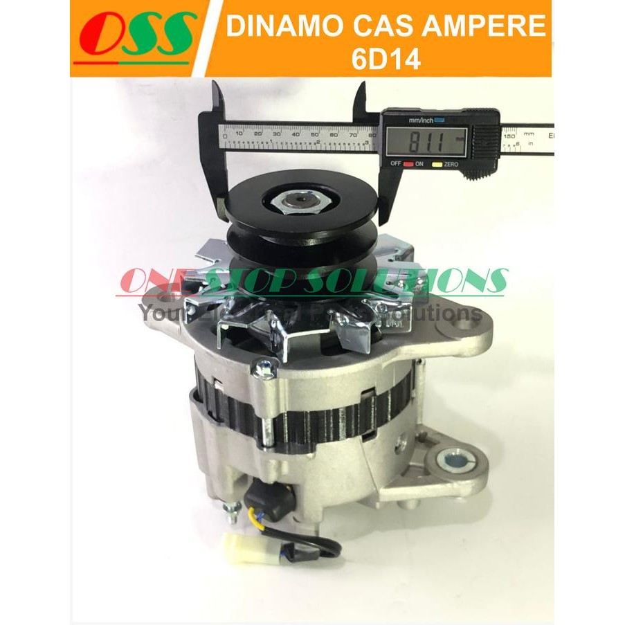 Stok Terbatas Dinamo Cas Ampere Alternator 35A 24V Untuk Mitsubishi 6D14 6D15 Terlariss 