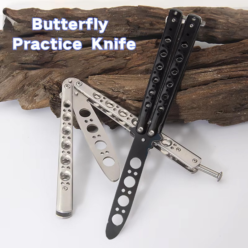 Butterfly Knives CSGO Novice Beginner Practice Dump Knife Maintenance Free Broken Stack Outdoor All