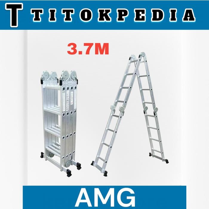 Ready Tangga Multifungsi 3,7 METER / TANGGA multipurpose ALUMINIUM 3.7Meter