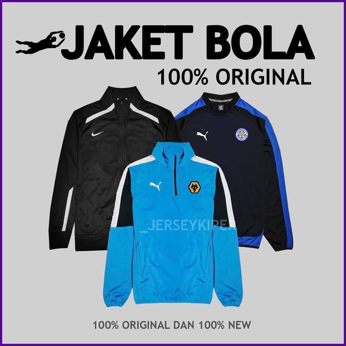 Harga Promo Jaket Bola Original / Jaket Nike Original / Tracktop Bola Nike Ori