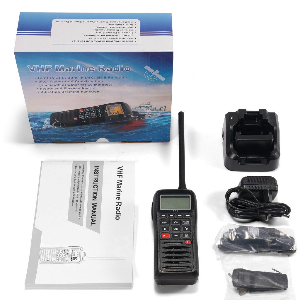 TERBARU RS-38M Dual/Tri-watch Functions uhf Walkie talkie vhf uhf mobile ham radio transceiver IPX7 